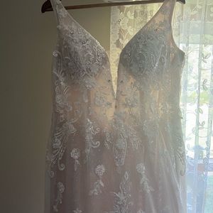 Mermaid style wedding gown